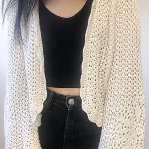 Vintage Crochet Cardigan